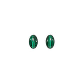 malachite earrings